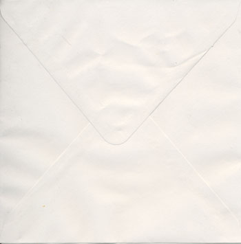 Kuverter 14 x 14 cm hvid