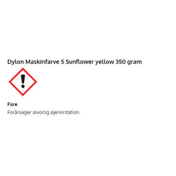 Dylon maskin Sunflower Yellow 350 g