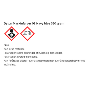 Dylon maskin Navy Blue 350 g