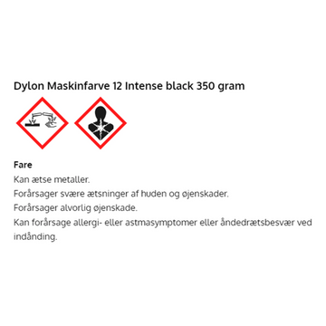 Dylon maskin Intence Black 350 g