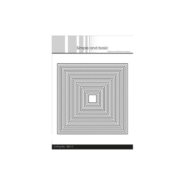 Simple and Basic - Die Frames Square - SBD119