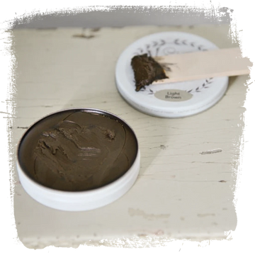 Kalkmaling Voks Lys Brun 35 gram