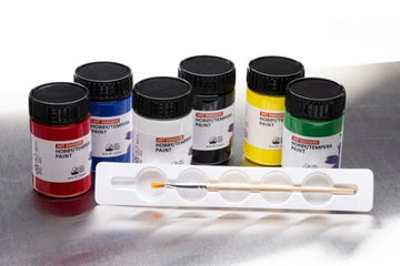 Art Ranger Hobby acrylic paint set 6x60ml w/palette & brush