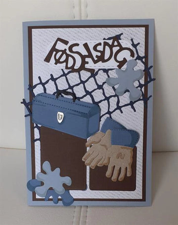 BY LENE DIES "Toolbox & Gloves"