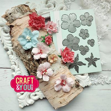 Craft & You Dies "Magda's Peony" CW279
