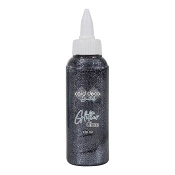 Glitterlim grå 120ml