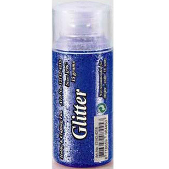 Glitter drys fint blå 15g