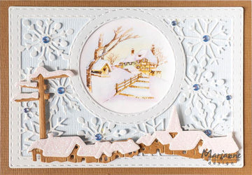 Marianne Design dies "Rectangle Snowflakes" LR0816