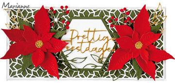 Marianne Design dies "Tiny's Poinsettia" LR0833