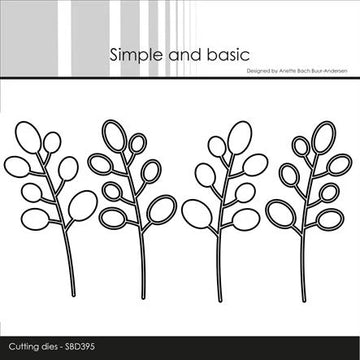 602395 Simple and Basic die "Bubble branches" SBD395