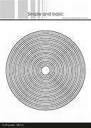 Simple and Basic sbd121 cirkler med "syning"