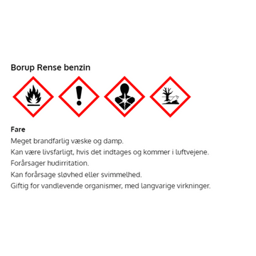 Rense benzin 500 ml