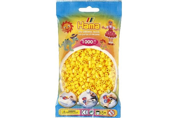 Hama Perler midi 1000 stk gul