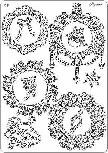 Pergamano Multi Grid 43 Chique Ornaments (31473)