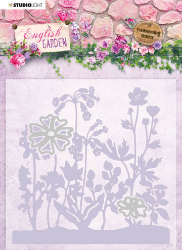 Studio Light - English Garden - Embossing & Die-cut Folder - EMBEG04