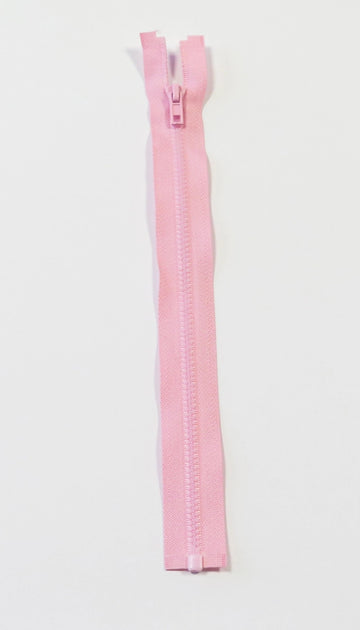 Cose lynlås 4mm spiral,fast f.lyserød 30cm