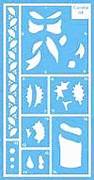 Pergamano stencil Lys 33308