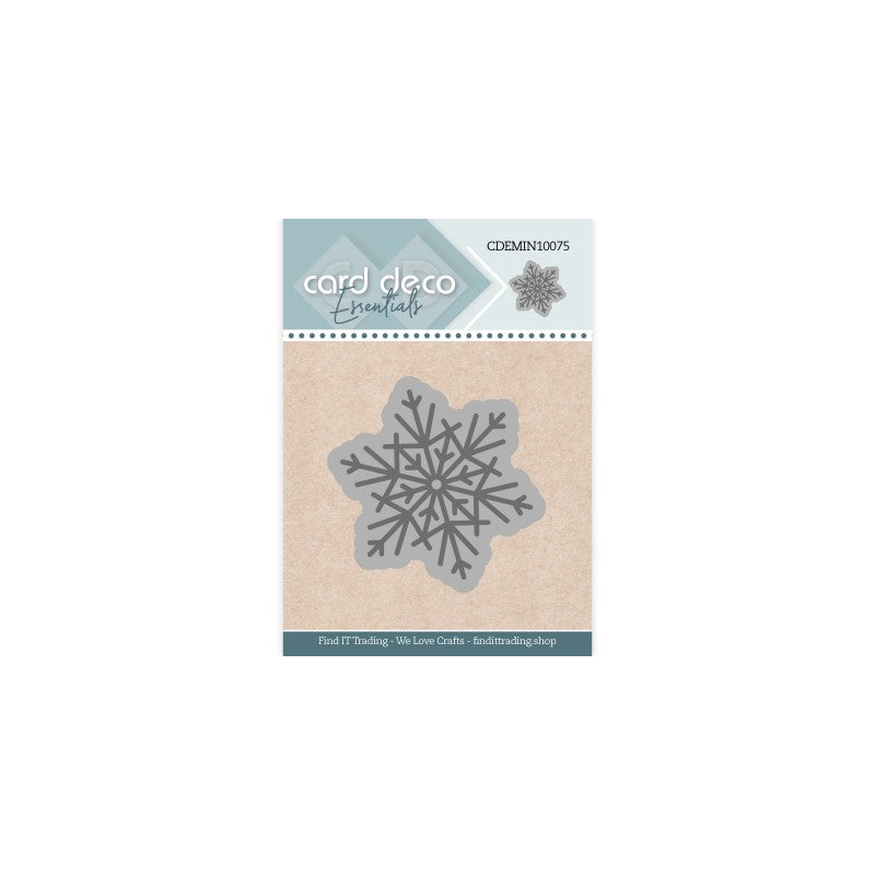 Card Deco Essentials - Mini Dies - Snowflake - CDEMIN10075