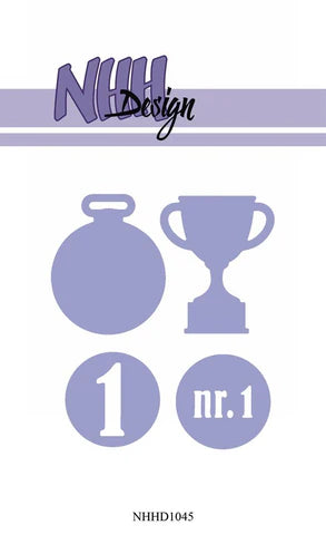 Design Dies "Number 1" NHHD1045 pokal