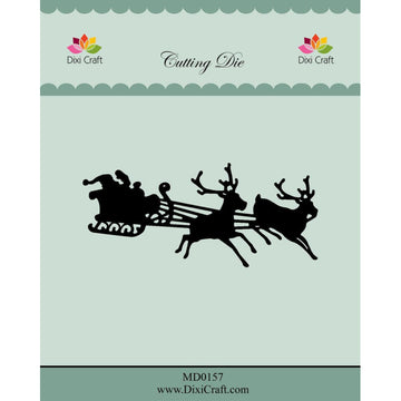 Dixi Craft - Santa Claus In Sleigh - MD0157