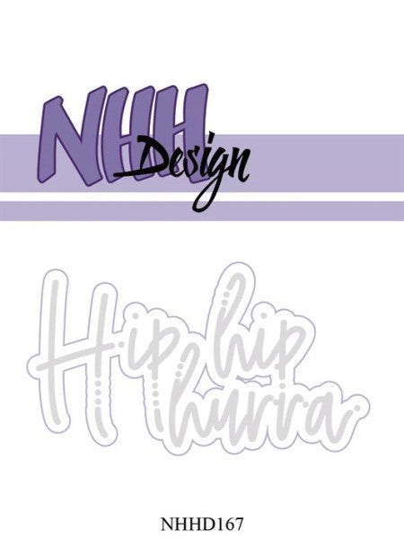 NHH Design die Hip hip hurra NHHD167 + stempel