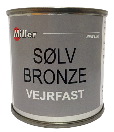 Miller Sølvbronze 125 ml  Vejrfast   Træ/metal