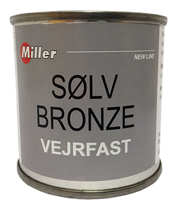 Miller Sølvbronze 125 ml  Vejrfast   Træ/metal