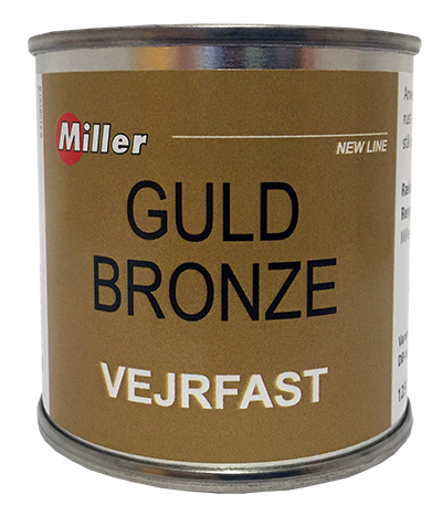 Miller Guld bronze  125 ml   træ/metal