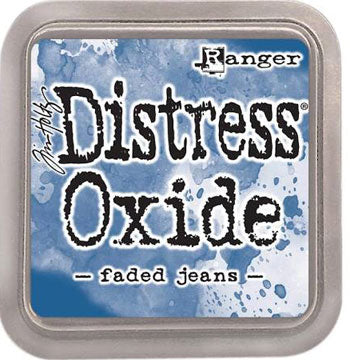 Distress Stempel pude Oxide Faded Jeans