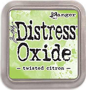 Distress Stempel pude Oxide Twisted Citron