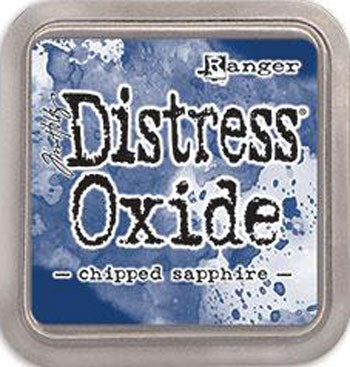 Distress Stempel pude Oxide Chipped Sapphire