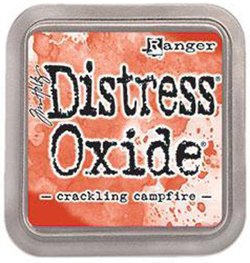 Distress Stempel pude Oxide Crackling Camfire