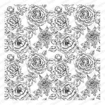 Stempel iO CC043 15x15cm roser