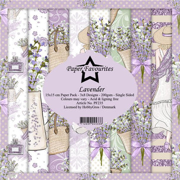 Design papir Lavender