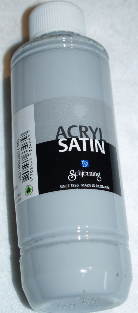 Acryl satin grå 50 ml