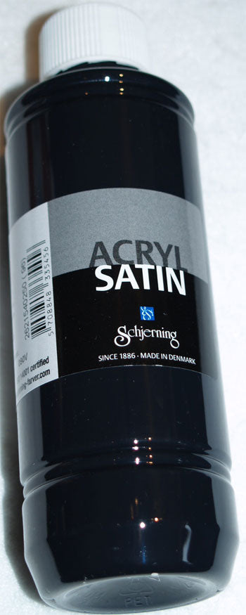 Acryl satin sort 50ml