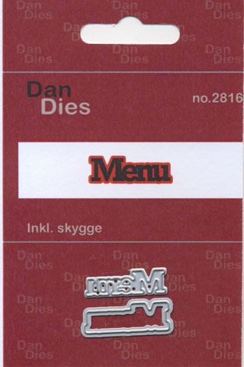Dies Dan dies 'Menu' - lille str.