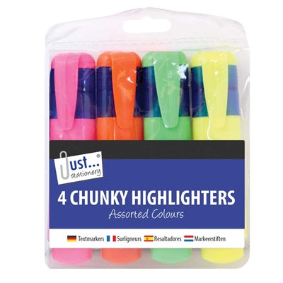 Highlighter 4 stk