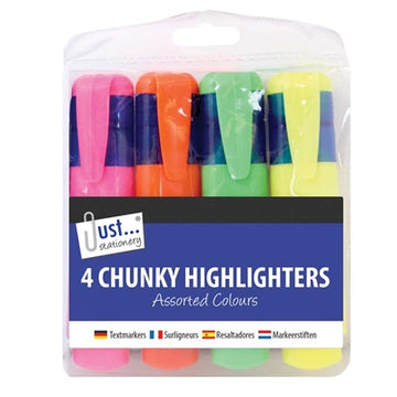 Highlighter 4 stk