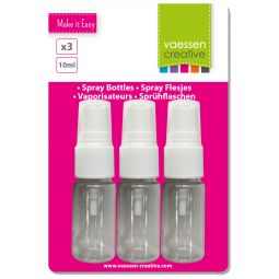 Vaessen Creative Spary flasker 10 ml, 3 stk.