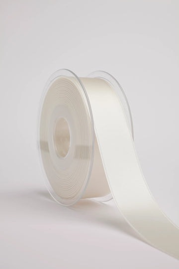 Satinbånd beige 25mm