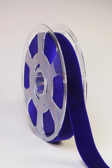 Velourbånd 16mm mørk lilla 634