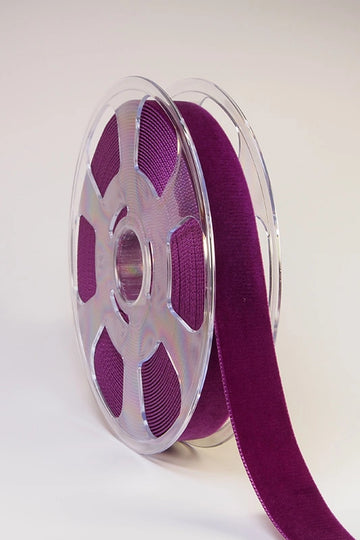 Velourbånd 16mm fuchia 709
