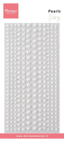 Halvperler Ivory
