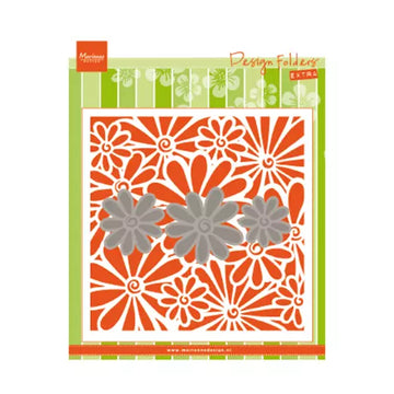 Marianne Design Embossing Folder & Cutting Die - Daisies DF3451