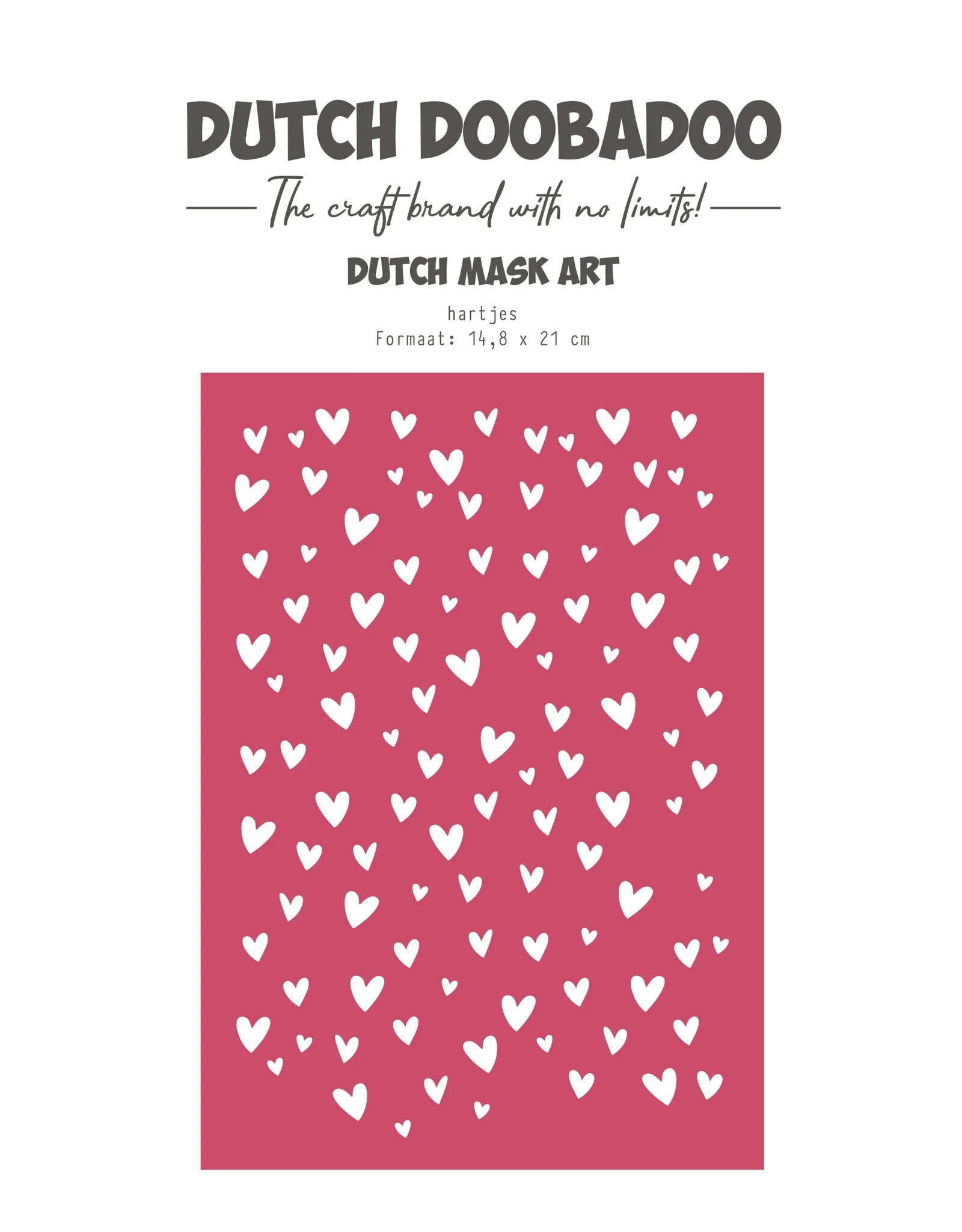 Dutch Doobadoo DDBD Dutch mask art Hearts A5