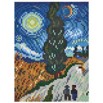 Hama Perlesæt Van Gogh motiv 10000 perler. Midi perler