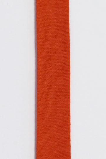 Skråbånd bomuld/ polyester 20mm orange 86