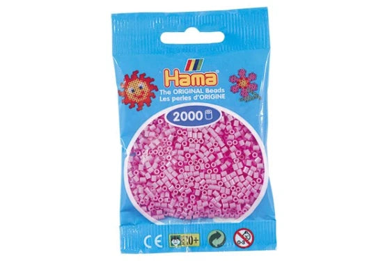 HAMA Hama mini perler 2000stk pastel pink