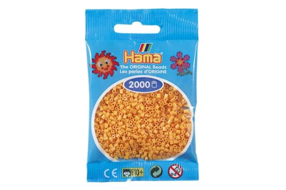 HAMA Hama mini perler 2000stk Peter Plys gul